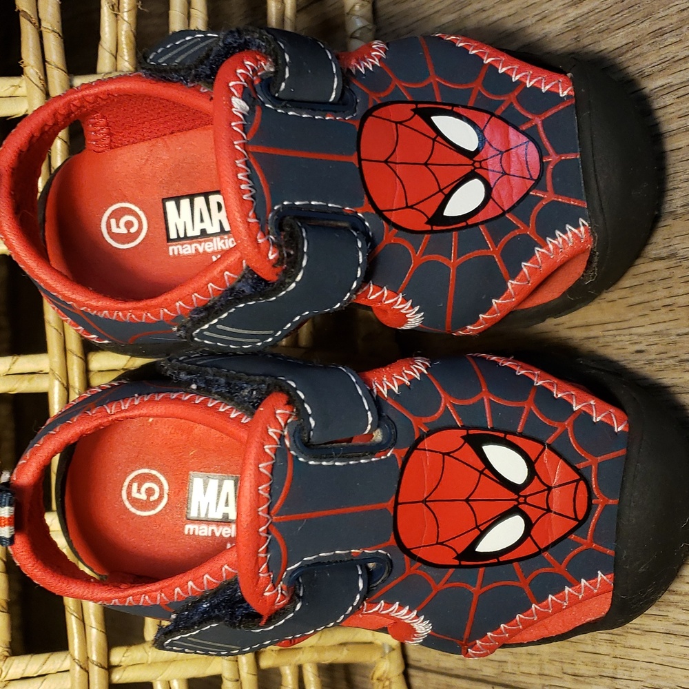 Marvel Spiderman Baby Sandals.
